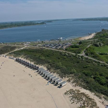 Strandbungalows Vrouwenpolder Eksteriør bilde