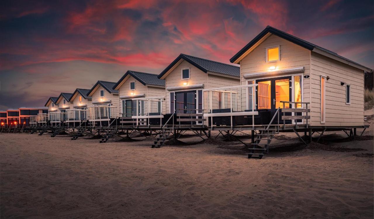 Strandbungalows Vrouwenpolder Eksteriør bilde