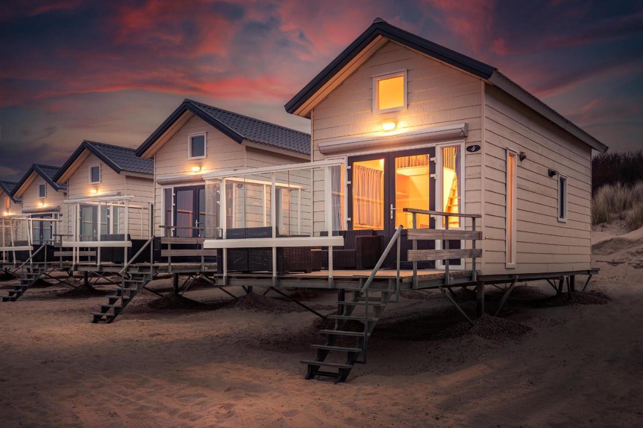 Strandbungalows Vrouwenpolder Eksteriør bilde