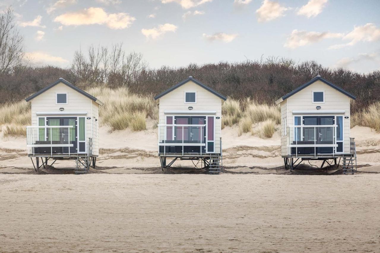 Strandbungalows Vrouwenpolder Eksteriør bilde