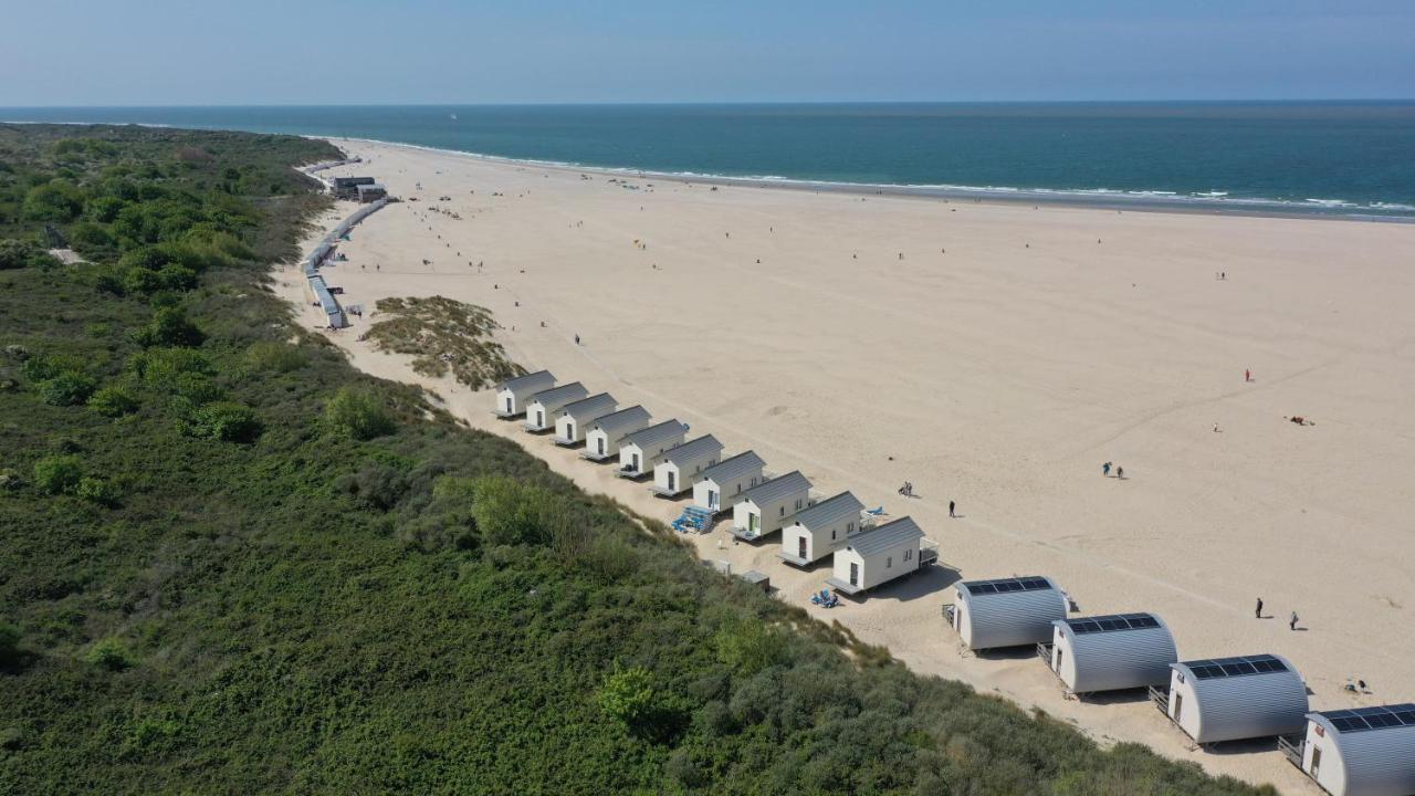 Strandbungalows Vrouwenpolder Eksteriør bilde